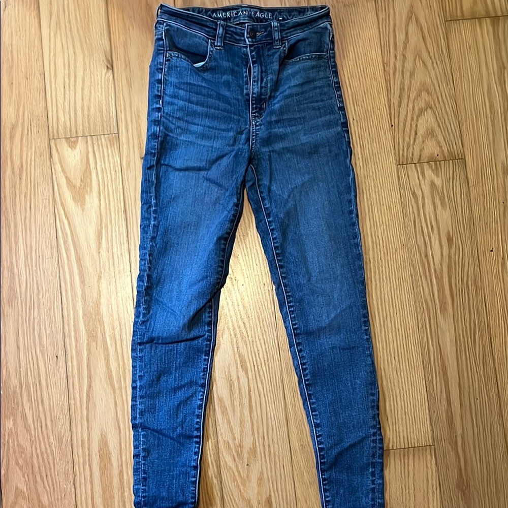 American Eagle Outfitters Blue Skinny Jeans